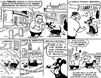 Juan M. Ramírez A., Perro amaestrado (2013)