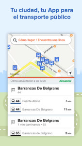 Moovit App, (2015). Tomada de Apple Store.