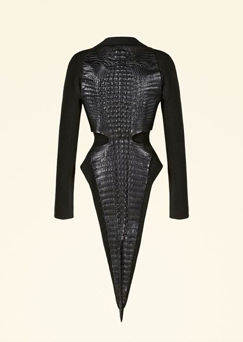 Azzedine Alaïa. La chaqueta cocodrilo.