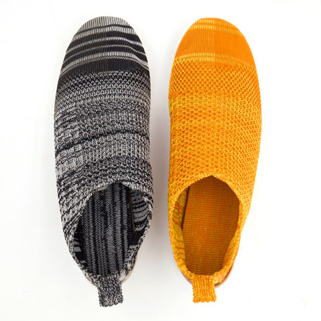 Ammo Liao, Alpargatas creadas a partir de material reciclado (2015). Vía Dezeenz/i>
