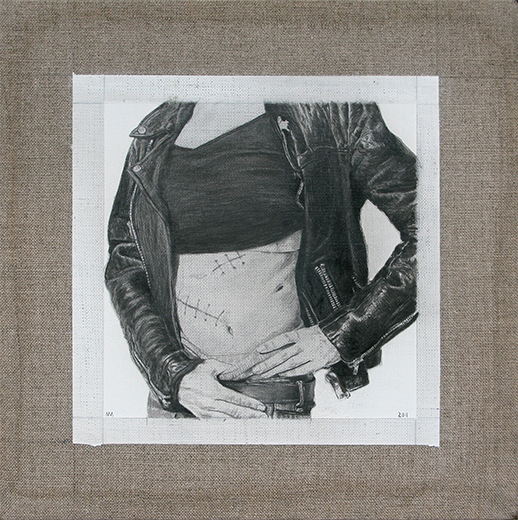 Galería Oscar Román Marco-Arce,-Cicatriz,-2011,-¢leo-sobre-tela,-20-x-20-cm