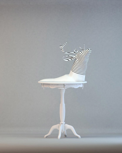 Francisco Larios, Etnómatas (2012). Cortesía de galería