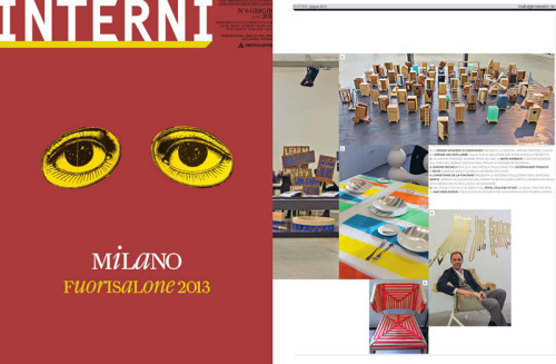 studio DRD project at INTERNI magazine 2013