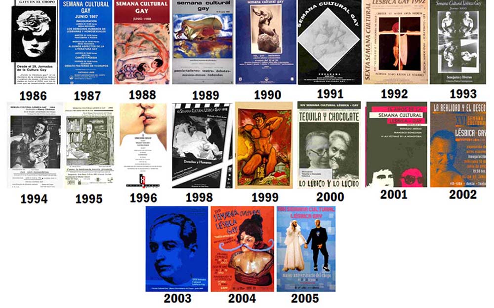Jornadas de Cultura Gay. Cortesía del Museo del Chopo