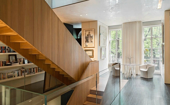 David Chipperfield, Casa en Manhattan (2003). Tomada del sitio web del arquitecto