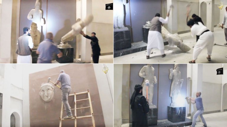Destrucción de reliquias por parte del grupo terrorista ISIS (2015)