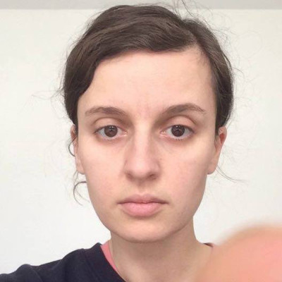 Olga Balema. Tomada del Facebook de la artista