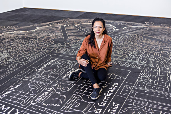 Mariana Castillo Deball, eine der vier nominierten Künstler/innen für den Preis der Nationalgalerie für junge Kunst 2013. Foto: David von Becker.