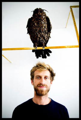 Petrit Halilaj. Tomada del sitio web agendamagazine.be