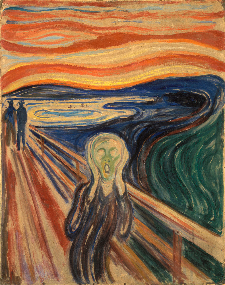 Edvard Munch, El grito (1895) 