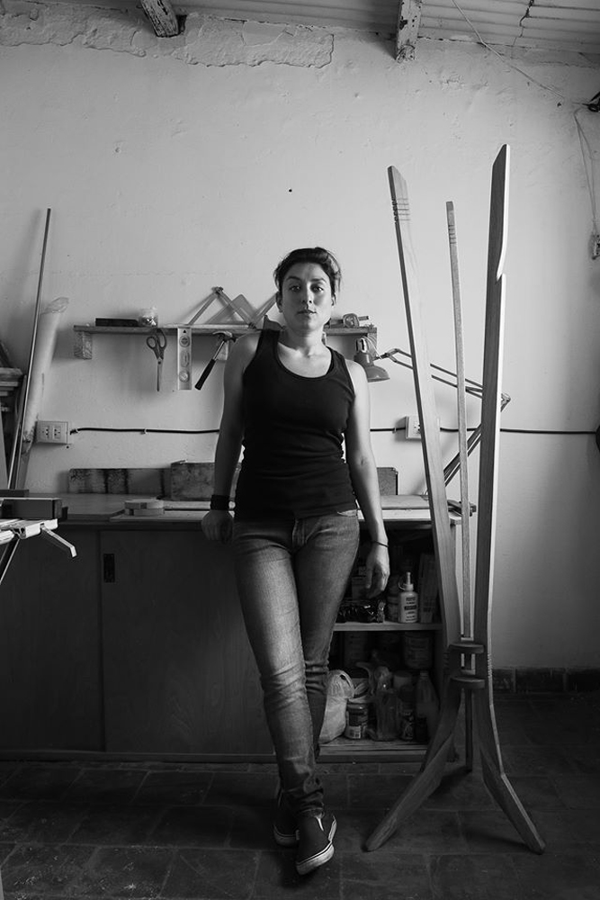 Alejandra Lamelas (Yerba Buena, Argentina 1987). Tomada del Facebook de la diseñadora