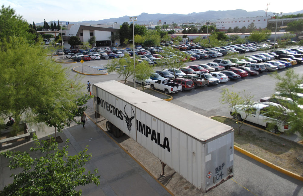 Alejandro Morales y Urbánika, Proyectos Impala (2016). Vista en la Universidad Autónoma de Ciudad Juárez