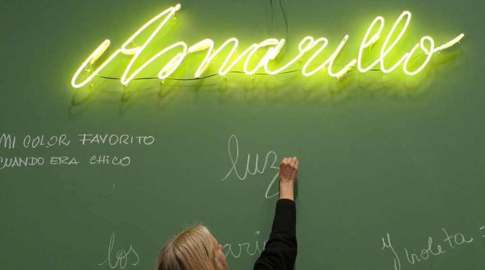 Diana Aisenberg, Pizarra de color amarillo