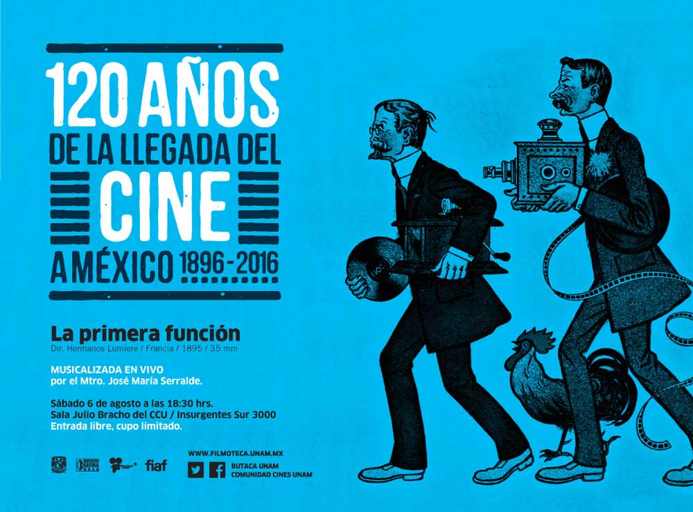 120 años de la llegada del cine a México
