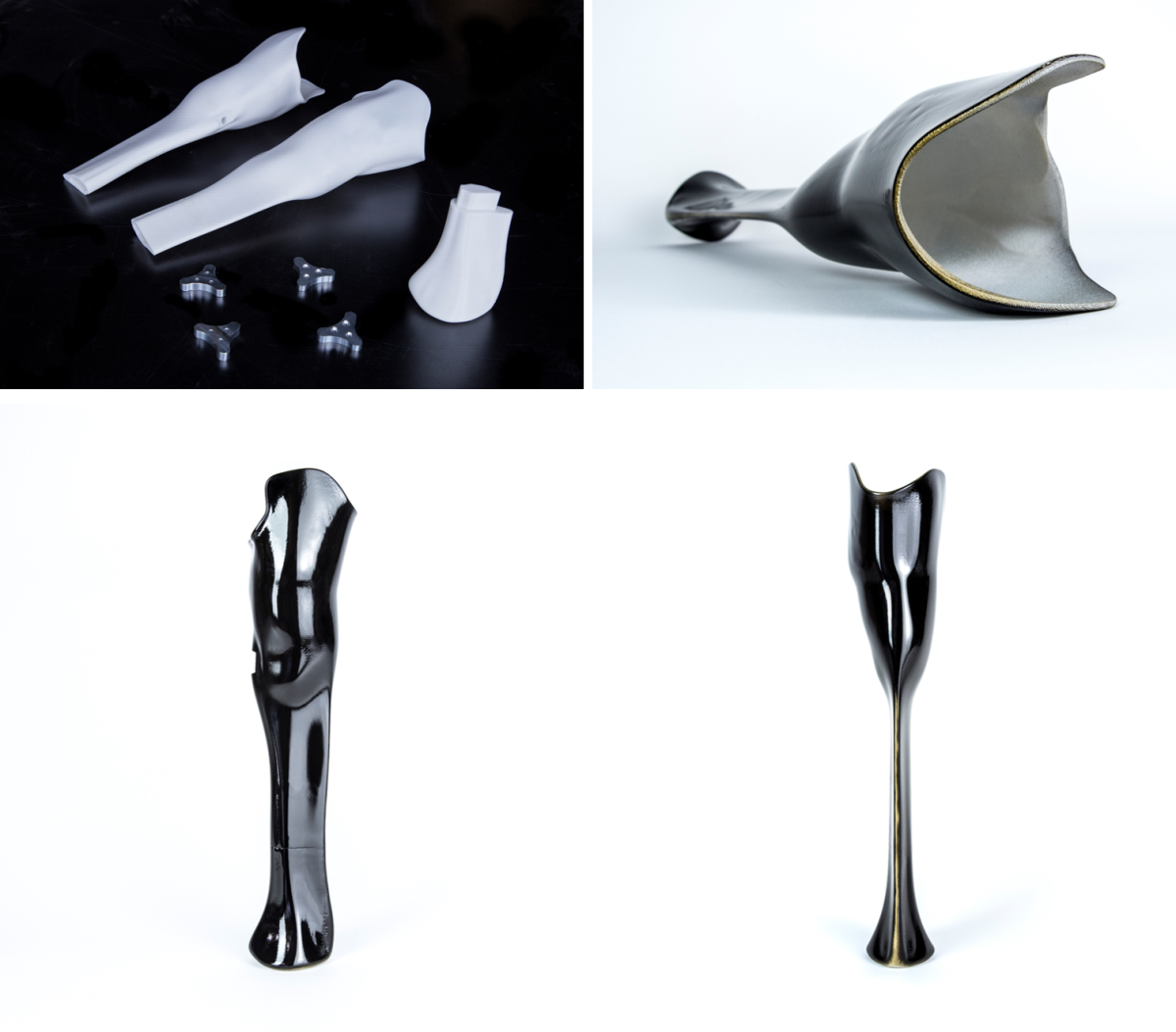 Pierna prostática diseñada para Denise Schindler, por Autodesk. Tomada de 3dprint.com
