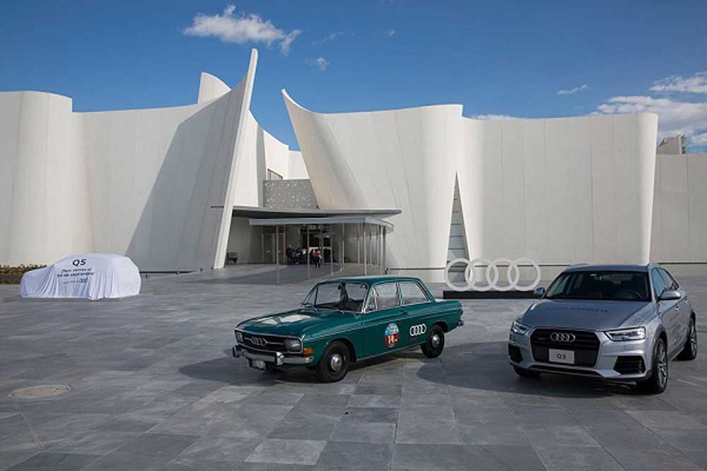 Exposición de Audi en el Museo Internacional del Barroco (2016). Imagen tomada de intoleranciadiario.com