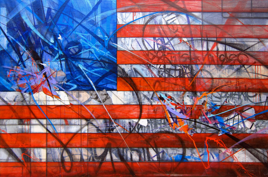 Saber, Flag 2010 (2010). Imagen tomada de graffuturism.com