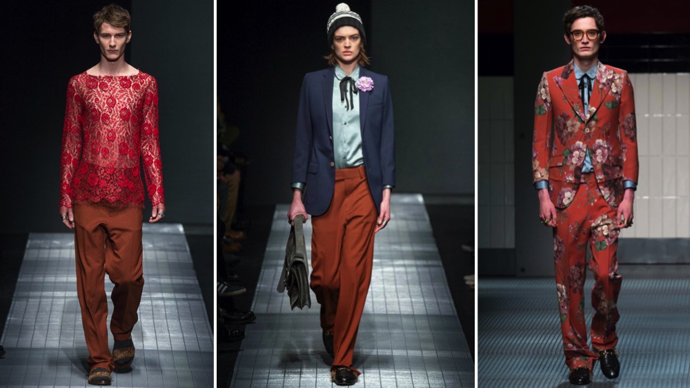 Alessandro Michele para Gucci, FW15. Imágenes tomadas de graveravens.com