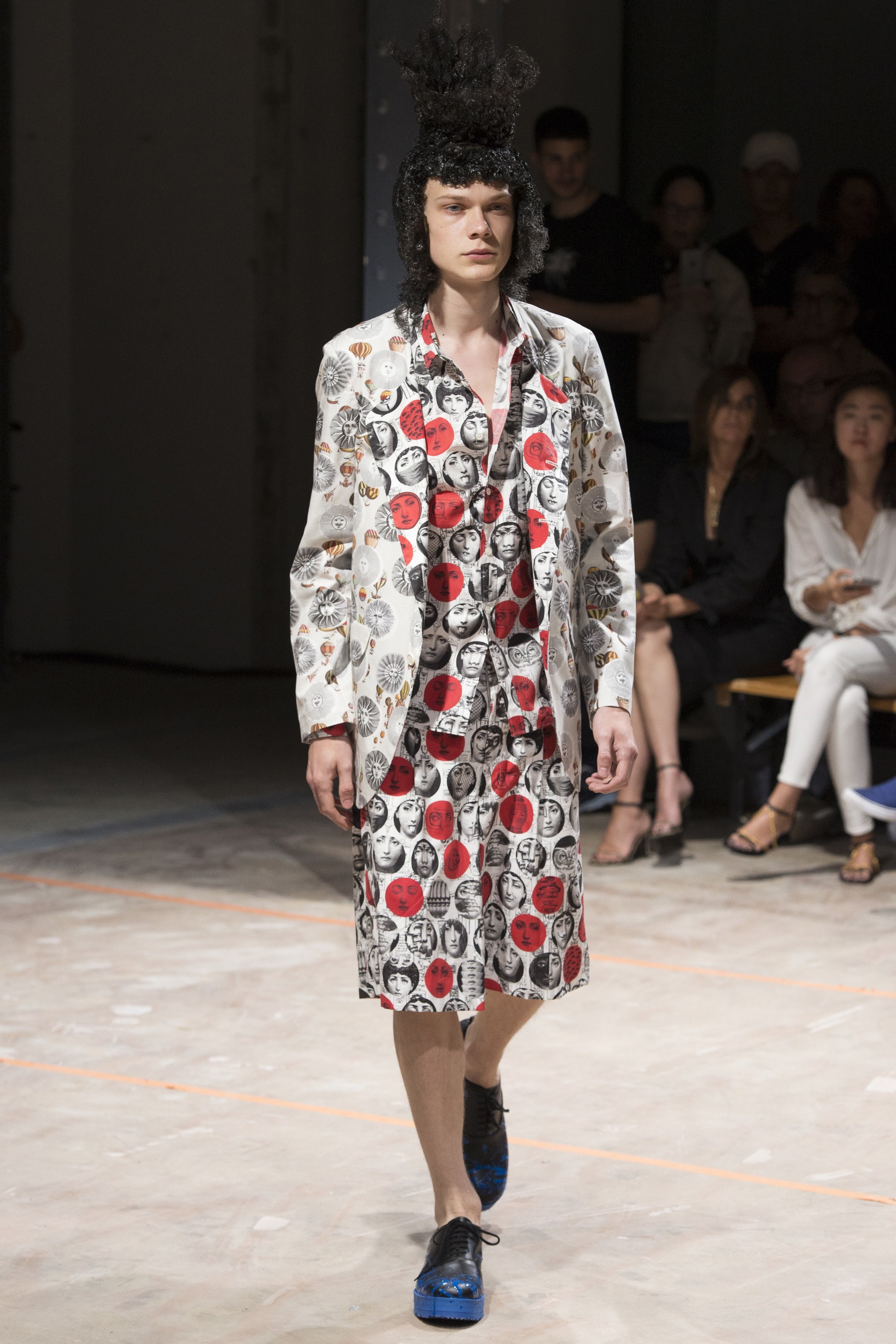 Comme des Garçons Homme Plus: Primavera-Verano 2017. Imagen tomada de vogue.com