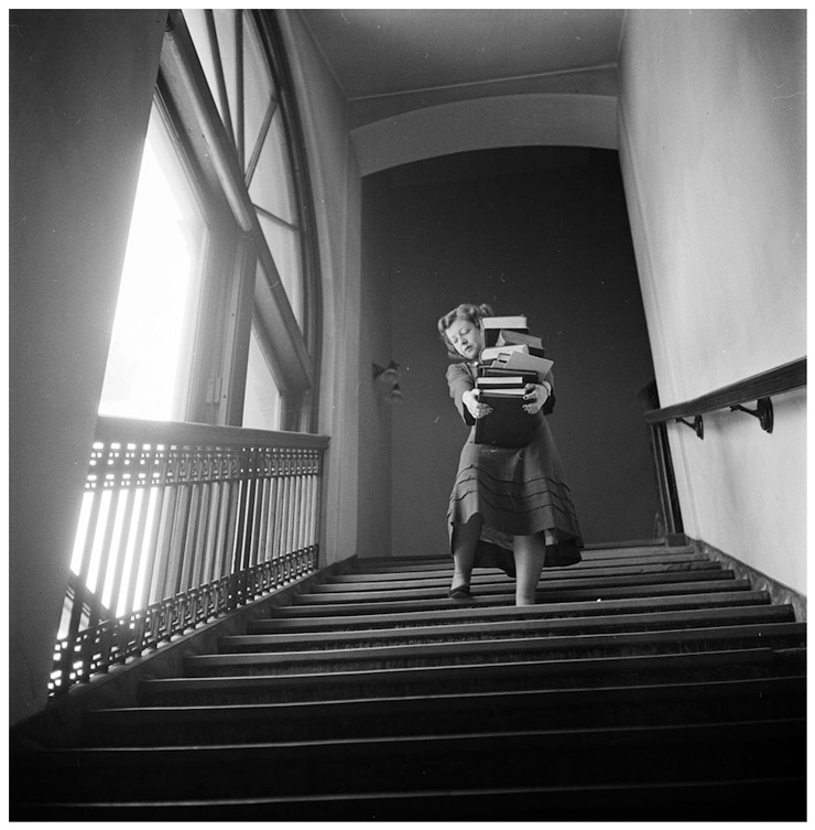 Imagen temprana de la faceta fotográfica de Kubrick, incluida en Stanley Kubrick: Drama & Shadow (2005)