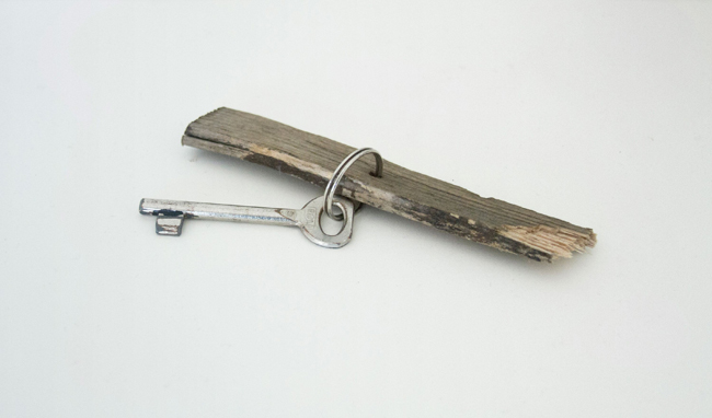 Rodolfo Díaz Cervantes. Llave y objetos anclados.