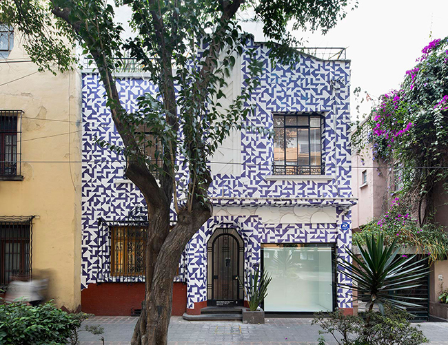Rodolfo Díaz Cervantes. Mosaicos en casa.